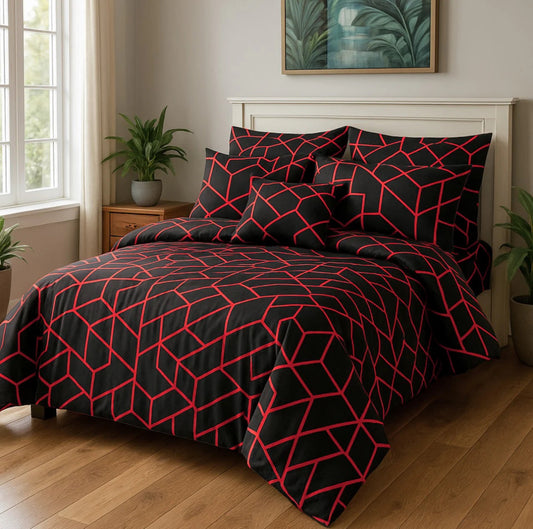DIAMOND KING COMFORTER SET – 7 PCS