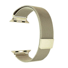 Soft Gold | Apple Watch Milanese Magnetic Loop Strap | Stainless Steel Band | 42mm / 44mm / 45mm