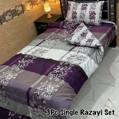 WINTER SINGLE RAZAI SET – 3 PCS (Heavy Filling)