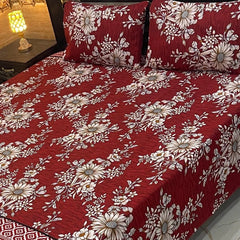 CRYSTAL COTTON BEDSHEET SET - 3 PCS (PREMIUM)