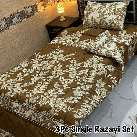 WINTER SINGLE RAZAI SET – 3 PCS
