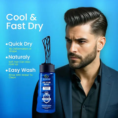 ECRIN Cool Styling Hair Gel 280ml with Active Collagen Strong Hold & Cool Fresh Effect