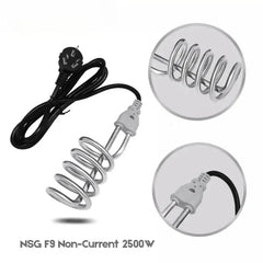 NSG F9 Auto On/Off Water Heating Rod 2500W | Smart Sensor, Waterproof, Shockproof, Fast Heating