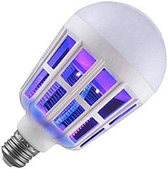 2-in-1 LED Mosquito Killer Bulb | 15W Insect Zapper Light | Silent, Odorless, Energy Saving