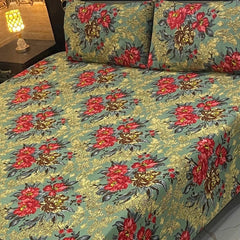 CRYSTAL COTTON BEDSHEET SET - 3 PCS (PREMIUM)