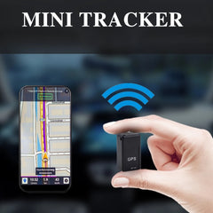 Mini Magnetic GPS Tracker with Real-Time Location, Voice & Route Recording