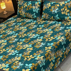 CRYSTAL COTTON BEDSHEET SET - 3 PCS (PREMIUM)