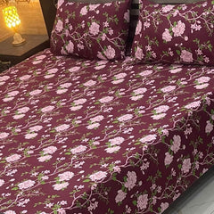 CRYSTAL COTTON BEDSHEET SET - 3 PCS (PREMIUM)
