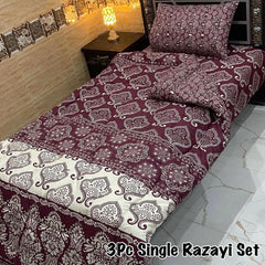 WINTER SINGLE RAZAI SET – 3 PCS