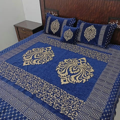 Velvet Bed Sheet Set 5PC