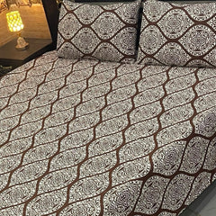 CRYSTAL COTTON BEDSHEET SET - 3 PCS (PREMIUM)