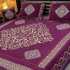 Velvet Bed Sheet Set 4PC