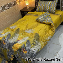 WINTER SINGLE RAZAI SET – 3 PCS