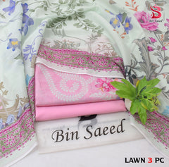 Fabrics 3 Piece | Top Bottom Dupatta | Lawn Stuff