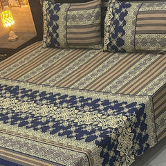 CRYSTAL COTTON BEDSHEET SET - 3 PCS (PREMIUM)