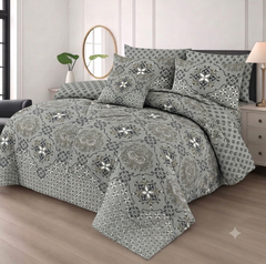 PANSY KING COMFORTER SET 7 PCS