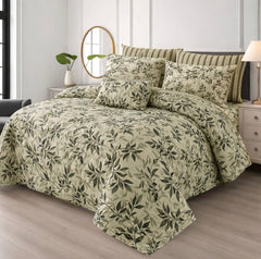 URMIA KING COMFORTER SET- 7 PCS