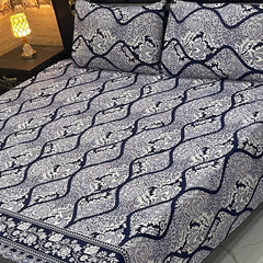 CRYSTAL COTTON BEDSHEET SET - 3 PCS (PREMIUM)