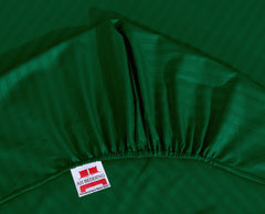 LUXURY SOLID STRIPES FITTED SHEET