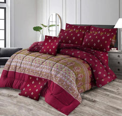 ROSETTE KING COMFORTER SET – 7 PCS