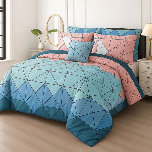 NAVALA KING COMFORTER SET- 7 PCS