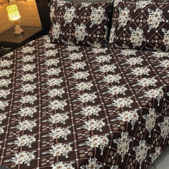 CRYSTAL COTTON BEDSHEET SET - 3 PCS (PREMIUM)