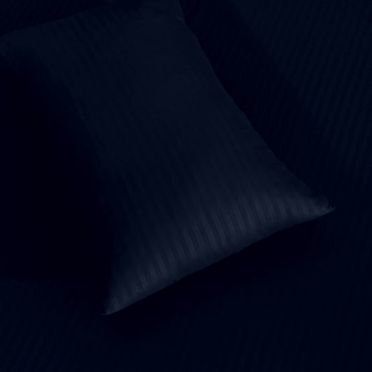 LUXURY SOLID STRIPES FITTED SHEET