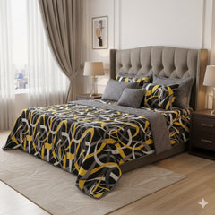 7 PCS COTTON COMFORTER SET 7 PCS - D600