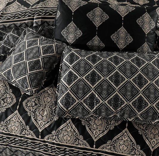 OHIO KING COMFORTER SET- 7 PCS