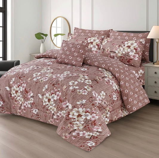 RISY KING COMFORTER SET- 7 PCS