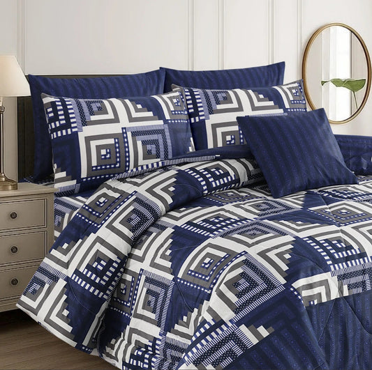 ROCKIE KING COMFORTER SET – 7 PCS # HF147