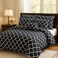 ORCHID COMFORTER SET- 7 PCS