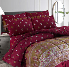 ROSETTE KING COMFORTER SET – 7 PCS