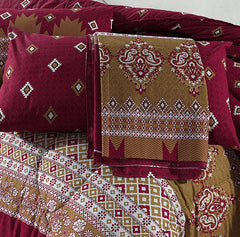 ROSETTE KING COMFORTER SET – 7 PCS