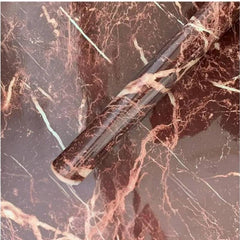 Autumn Brown | Marble Sheet Sticker 60x200cm | Waterproof Self-Adhesive PVC Wallpaper for Furniture Walls