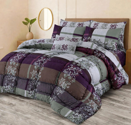 WINTER RAZAI SET – 6 PCS  (Heavy Filling)