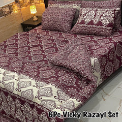 WINTER RAZAI SET – 6 PCS (Heavy Filling)