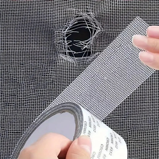 Mesh Roll Tape | Self-Adhesive Window Screen Repair Patch | 3M Anti-Insect Fiberglass