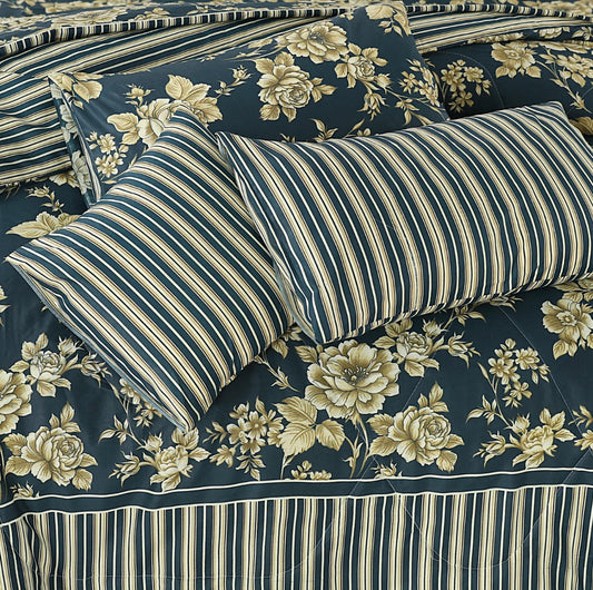 TULIP KING COMFORTER SET – 7 PCS