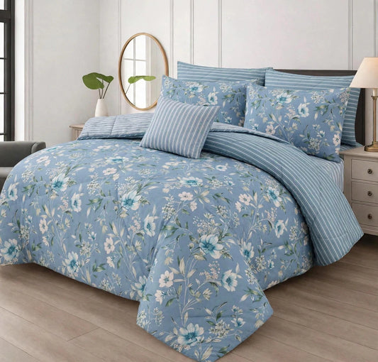 BUNCH KING COMFORTER SET - 7 PCS