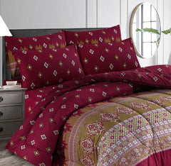 KING COMFORTER SET – 7 PCS # HF73