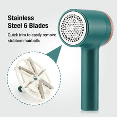 Electric Lint Remover | Rechargeable Anti-Pilling Fabric Shaver for Clothes & Sweaters