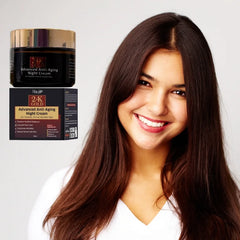 Haya 24K Gold Advanced Anti-Aging Night Cream with Retinol Hyaluronic Acid and Niacinamide