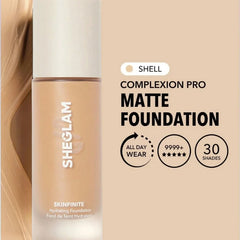 Sheglam Complexion Pro Matte Foundation | Fair | Long Lasting