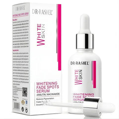 Dr. Rashel Whitening Fade Spots Serum for White Skin | Brightening & Pigmentation Corrector with Arbutin & Niacinamide (50ml) | Imported