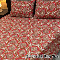 CRYSTAL BEDSHEET SET - 3 PCS (PREMIUM)