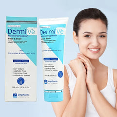 DermiVe Moisturizing Wash Face & Body 100ml | Jenpharm