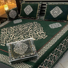 Velvet Bed Sheet Set 4PC