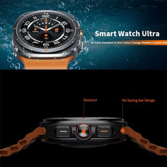 TF7 Ultra Smart Watch | Metal Body, AMOLED Display, Bluetooth Calling, Fitness & Health Tracker