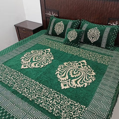 Velvet Bed Sheet Set 5PC